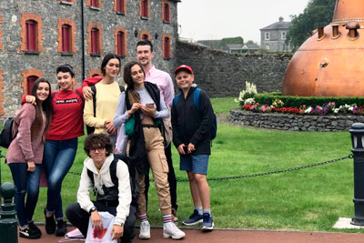 Alumnos del curso Junior de Dublín 2024